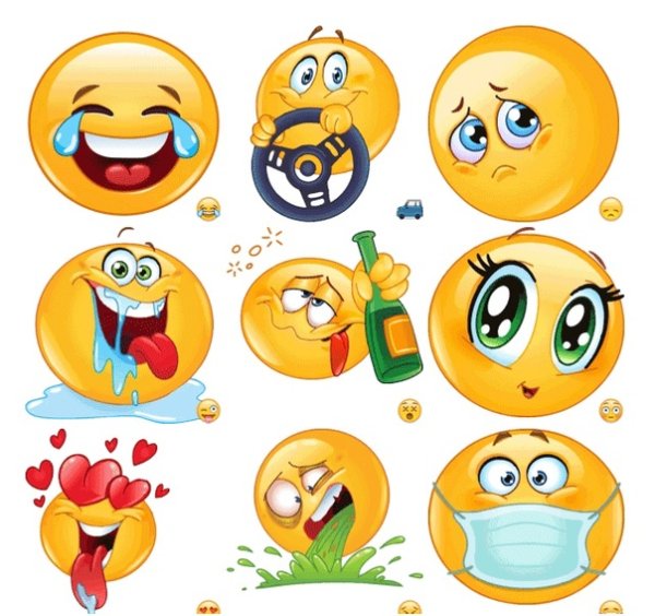 Стикеры рожицы