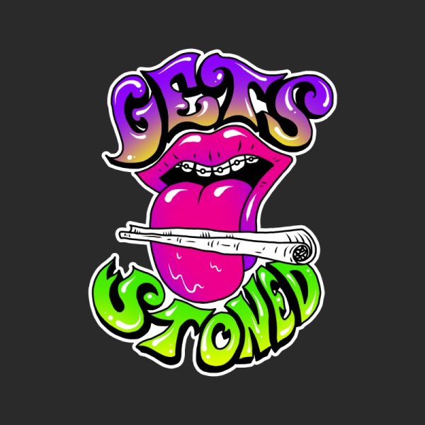 Наркоманские изображения, Стикеры