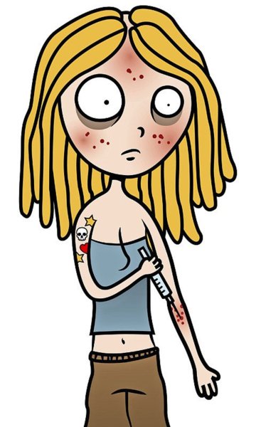 Наркомания мультяшные