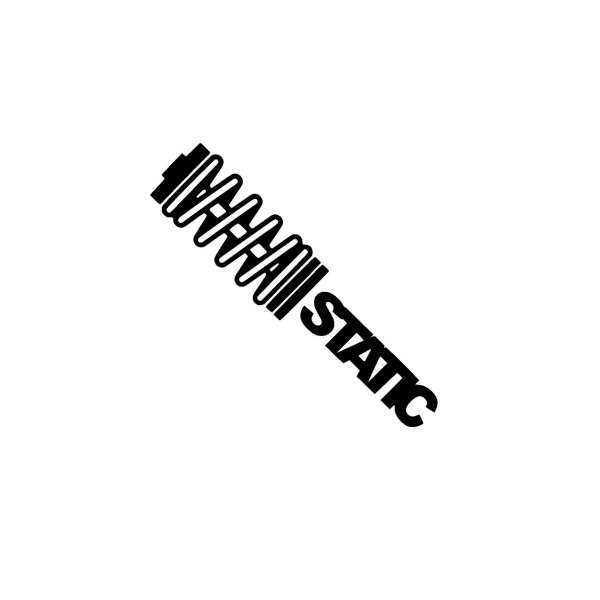 Static наклейка