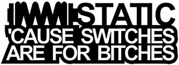 Статичная наклейка