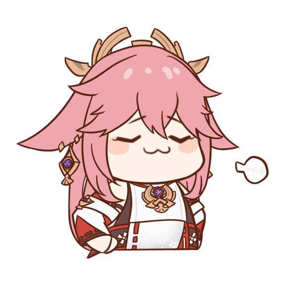 Яэ Мико Стикеры