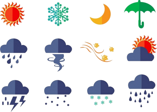Погодные Стикеры