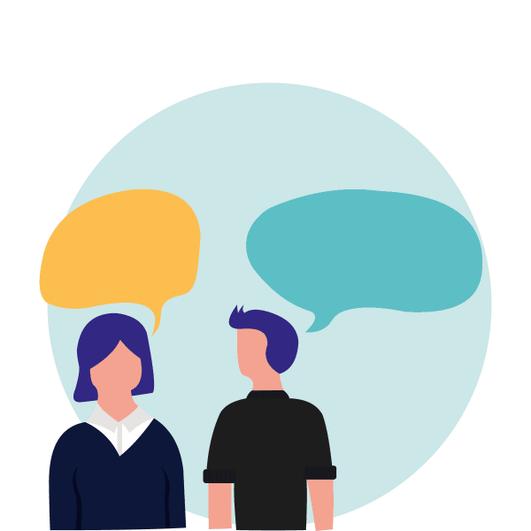 Диалог иллюстрация