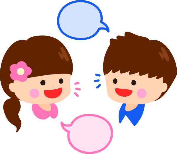 Коммуникация детей мультяшная