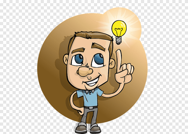 Думающий человек мультяшный