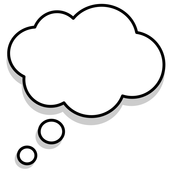 Облачко мыслей