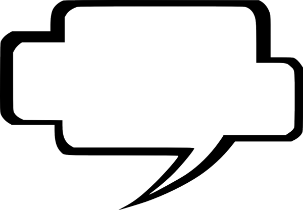 Выноска для текста прямоугольная