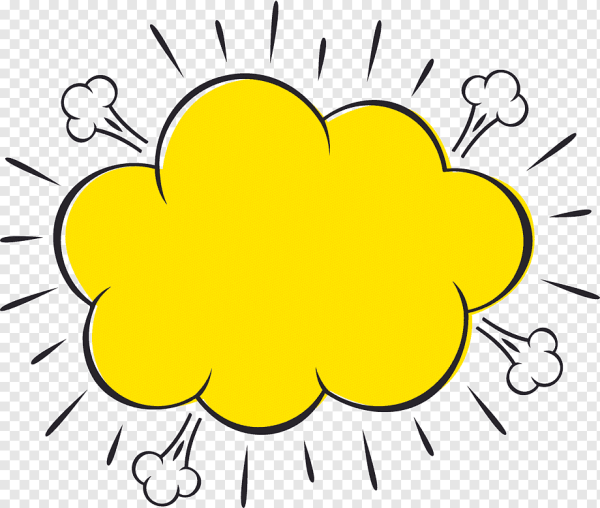 Желтые облака