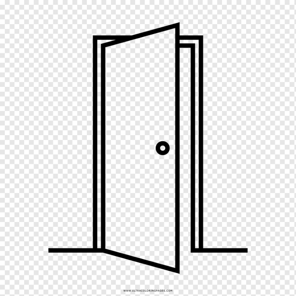 Дверь вектор сбоку