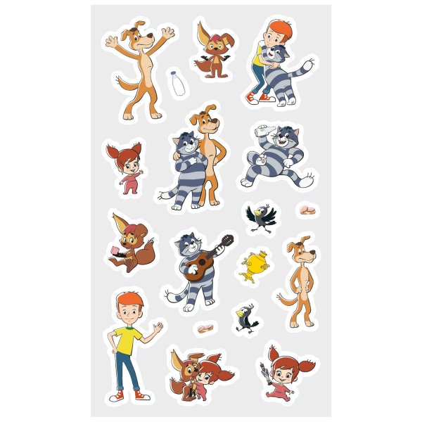 Персонажи мультфильма Простоквашино