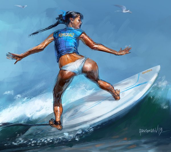 Картина серфинг