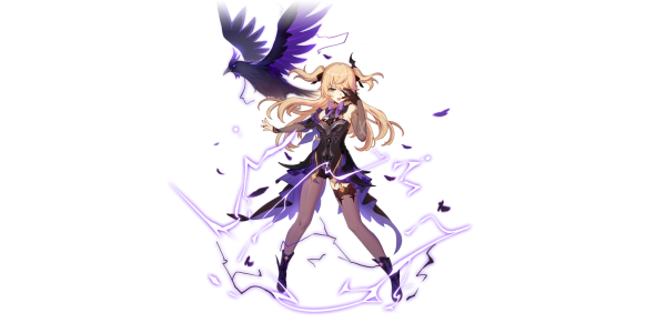 Ворон Фишль Геншин