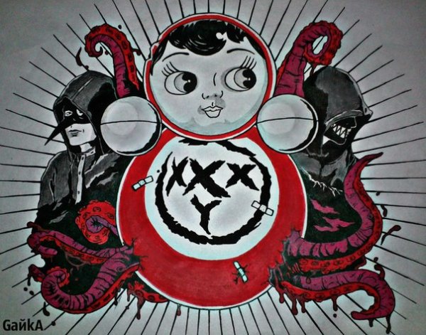 Окси в очках