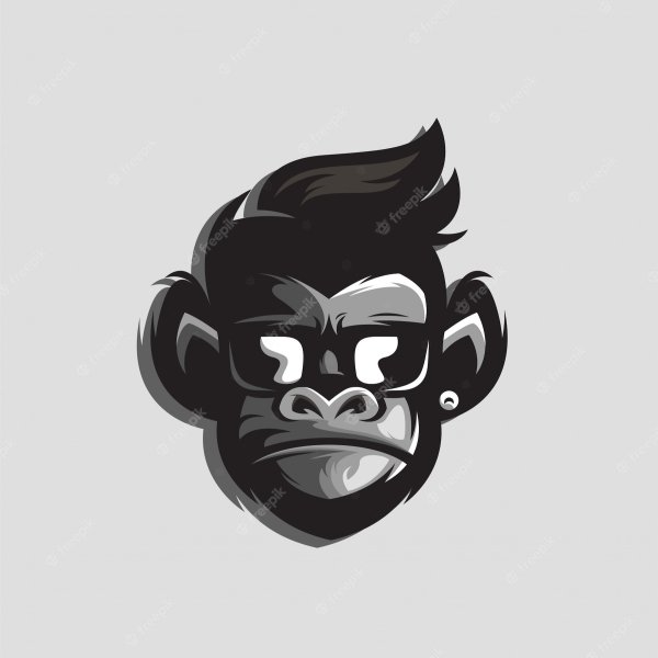 Злая обезьяна логотип