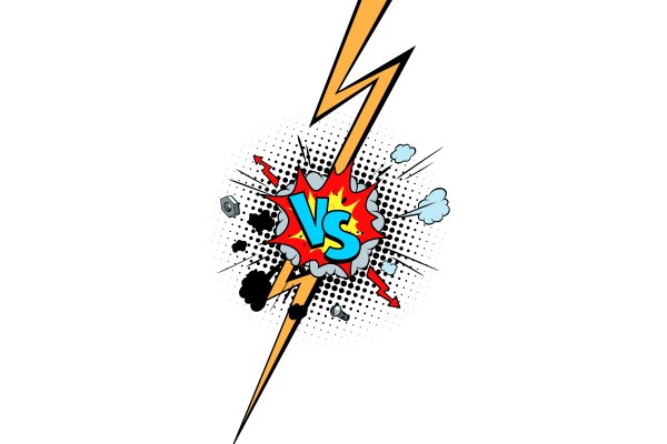 Молния vs на прозрачном фоне