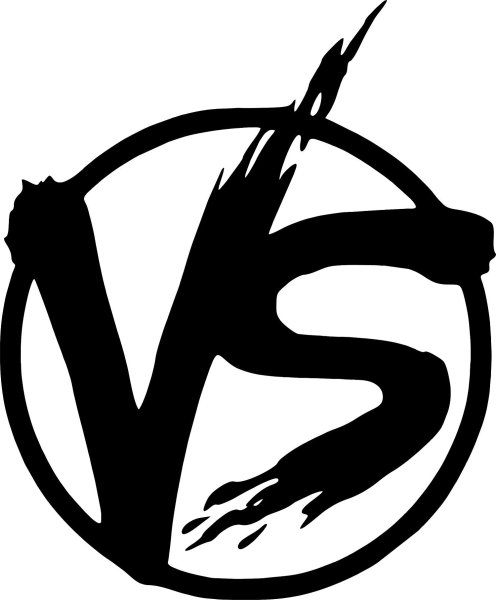 Версус батл надпись