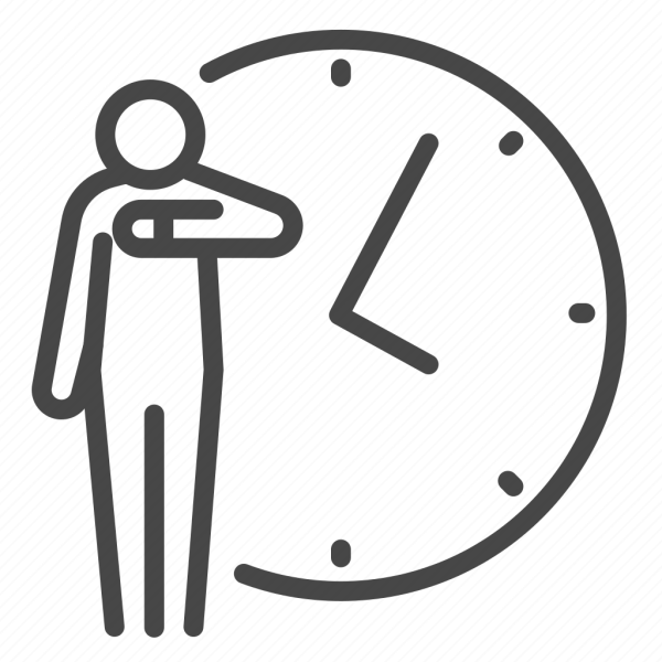 Сокращение сроков иконка