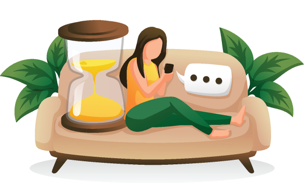 Ожидание иллюстрация