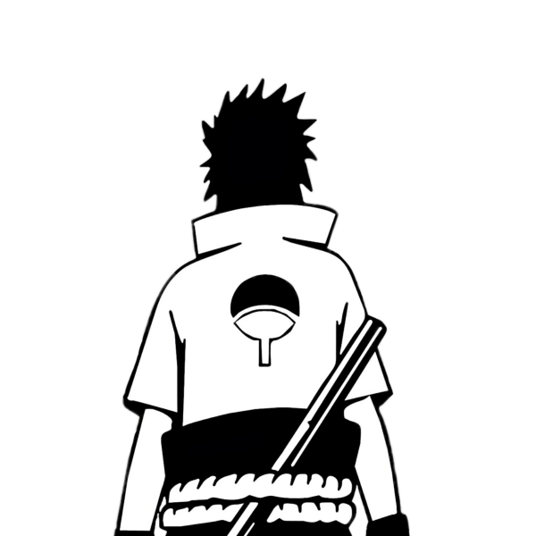 Саске Учиха знак клана