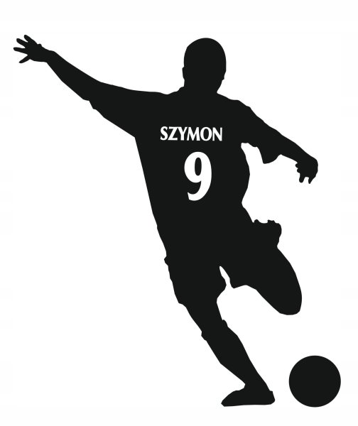 Футбол с наклейками.