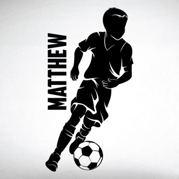 Футболист рисунок