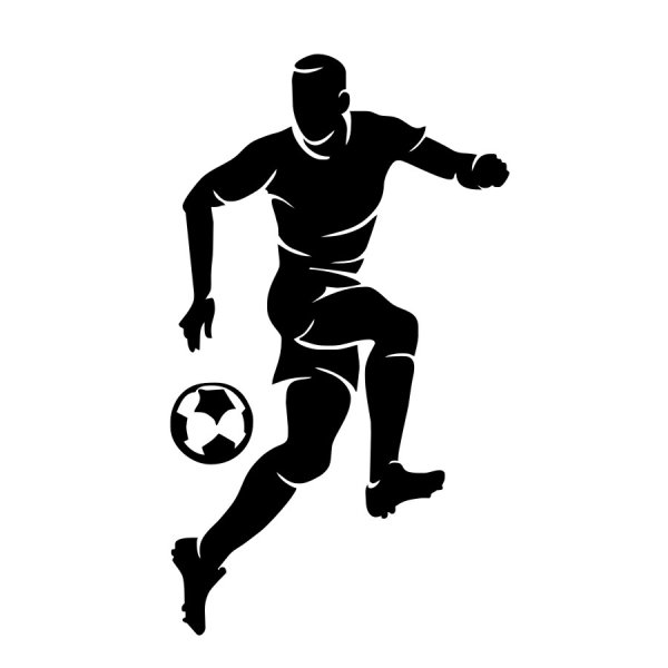 Наклейка футболист