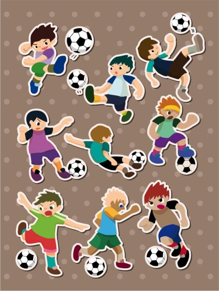 Футбольные наклейки