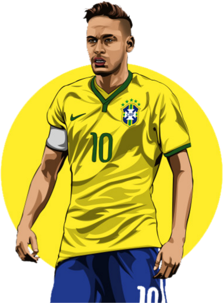 Силуэт футболиста