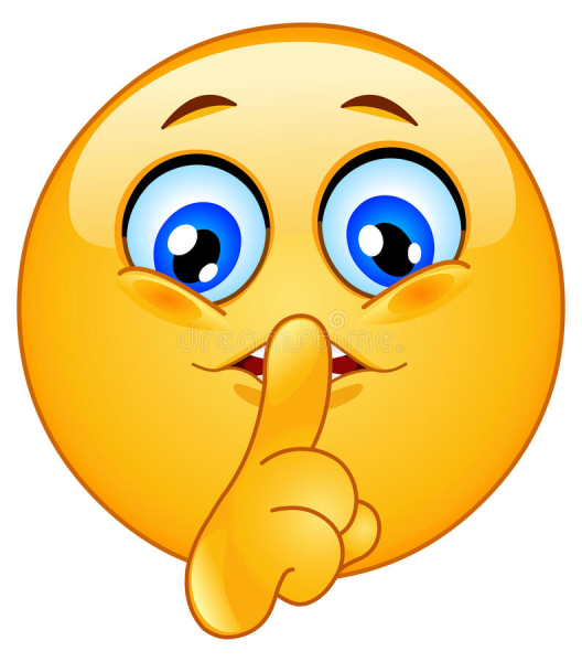 Смайлик тишина