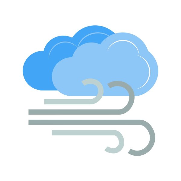 Значок ветренно