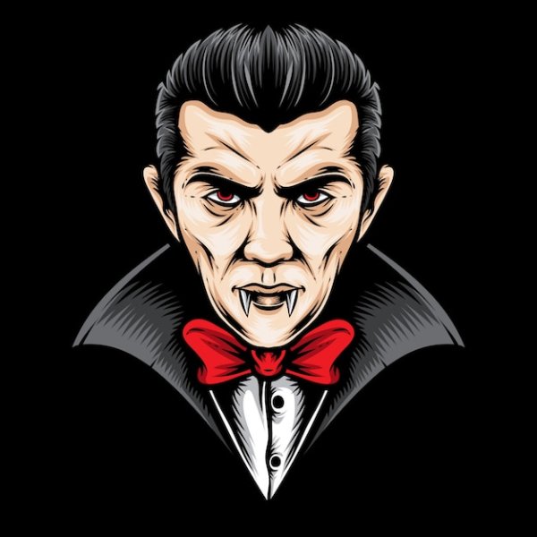 Граф Дракула вектор