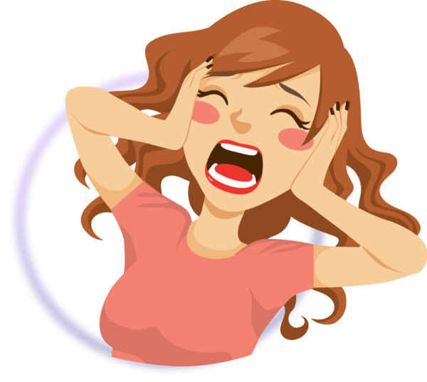 Удивленный мужчина поп арт