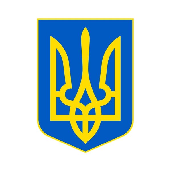 Ленточка украинский флаг