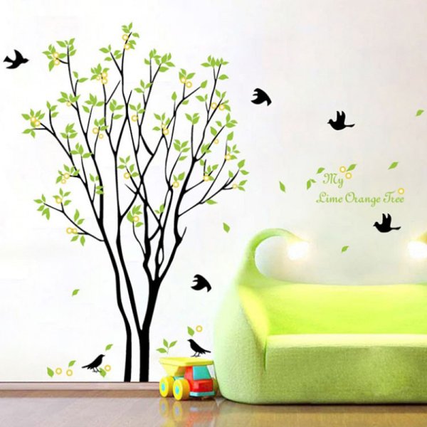 Наклейки на стену