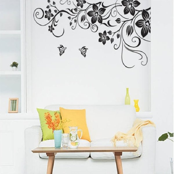 Угловые наклейки на стену