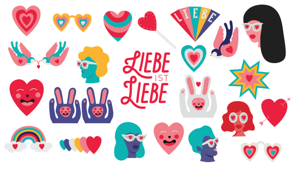 Набор смешных стикеров