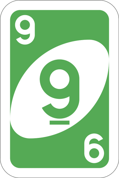 Уно реверс желтая