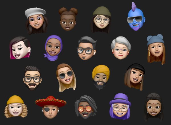 Стикеры Memoji iphone