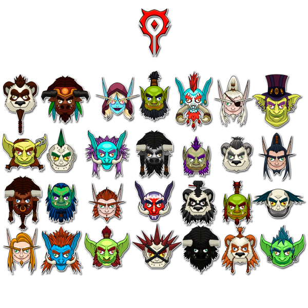 Стикеры "варкрафт II"!