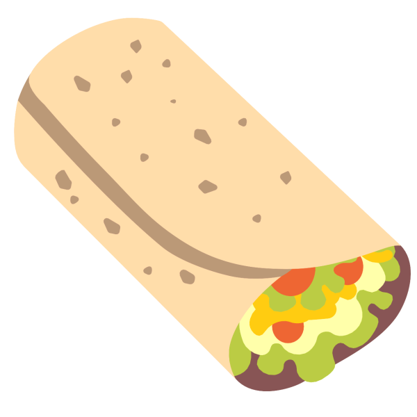 Шаурма нарисованная