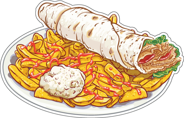 Шаурма стикер