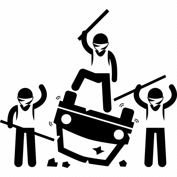 Бунт значок