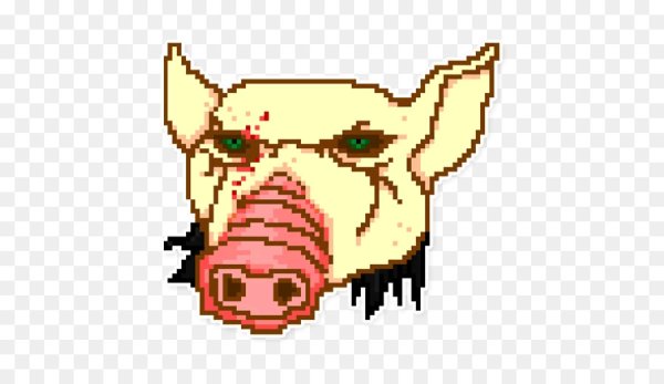 Хотлайн Майами маска свиньи