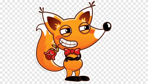 Стикеры хитрый Лис