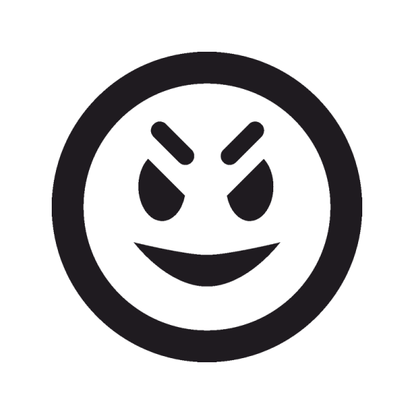 Злой смайлик