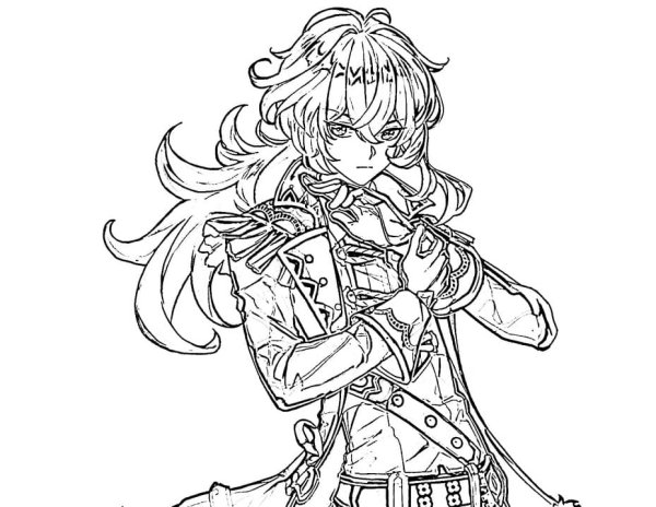 Геншин Чиби Стикеры