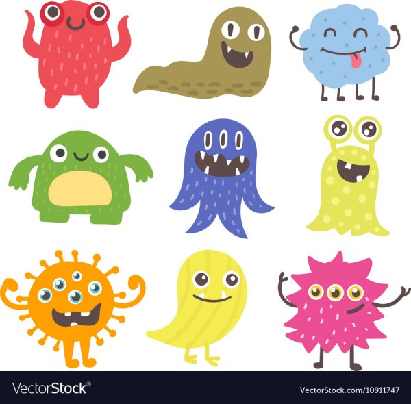 Монстр для детей старших