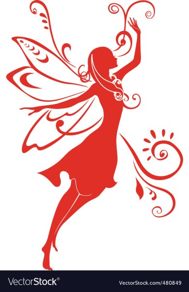 Трафареты Фея