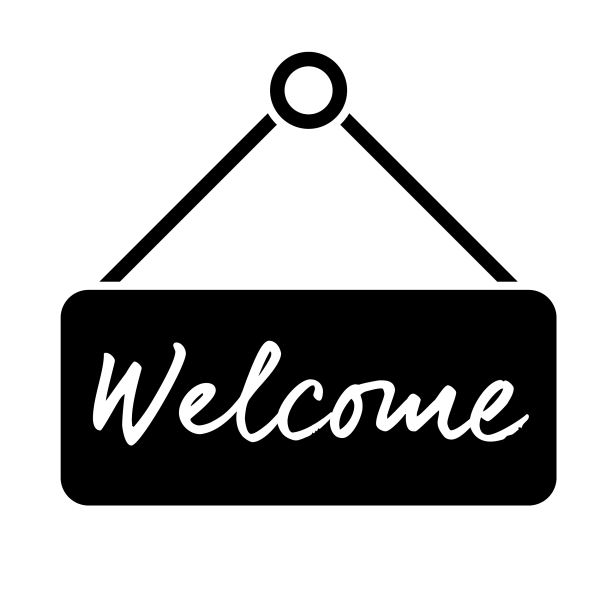 Надпись Welcome